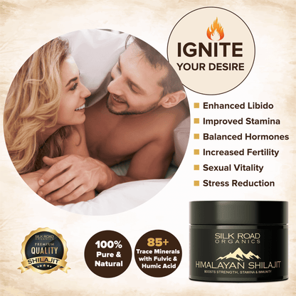 🌿 Pure Himalayan Shilajit Resin | Mineral-Rich Natural Resin | Measuring Spoon Included