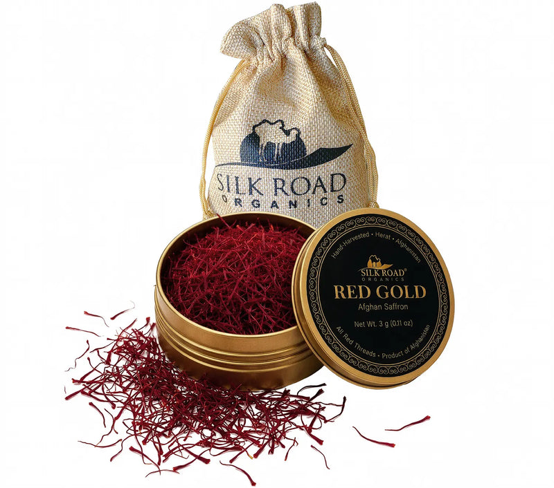 Afghan Saffron 3g, Super Negin All-Red Threads from Herat, Afghanistan | Red Gold