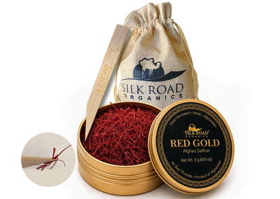 Red Gold Afghan Saffron 3 Grams Package