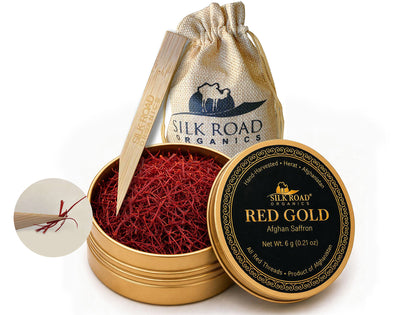 Red Gold Afghan Saffron 6 Grams Package