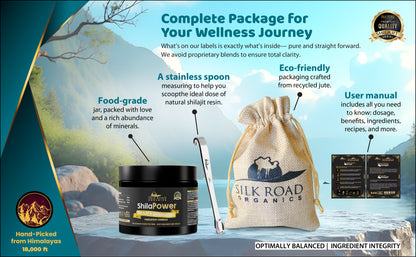 ShilaPower Himalayan Shilajit + Ashwagandha
