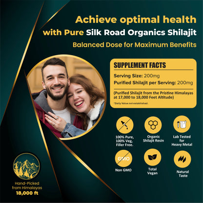 🌿 Pure Himalayan Shilajit Resin 35g | Fulvic Acid & Trace Minerals | Measuring Spoon Included