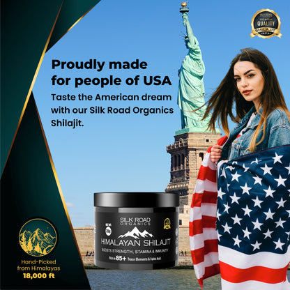 🌿 Pure Himalayan Shilajit Resin 35g | Fulvic Acid & Trace Minerals | Measuring Spoon Included
