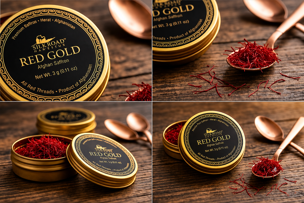 Red Gold Saffron Collection