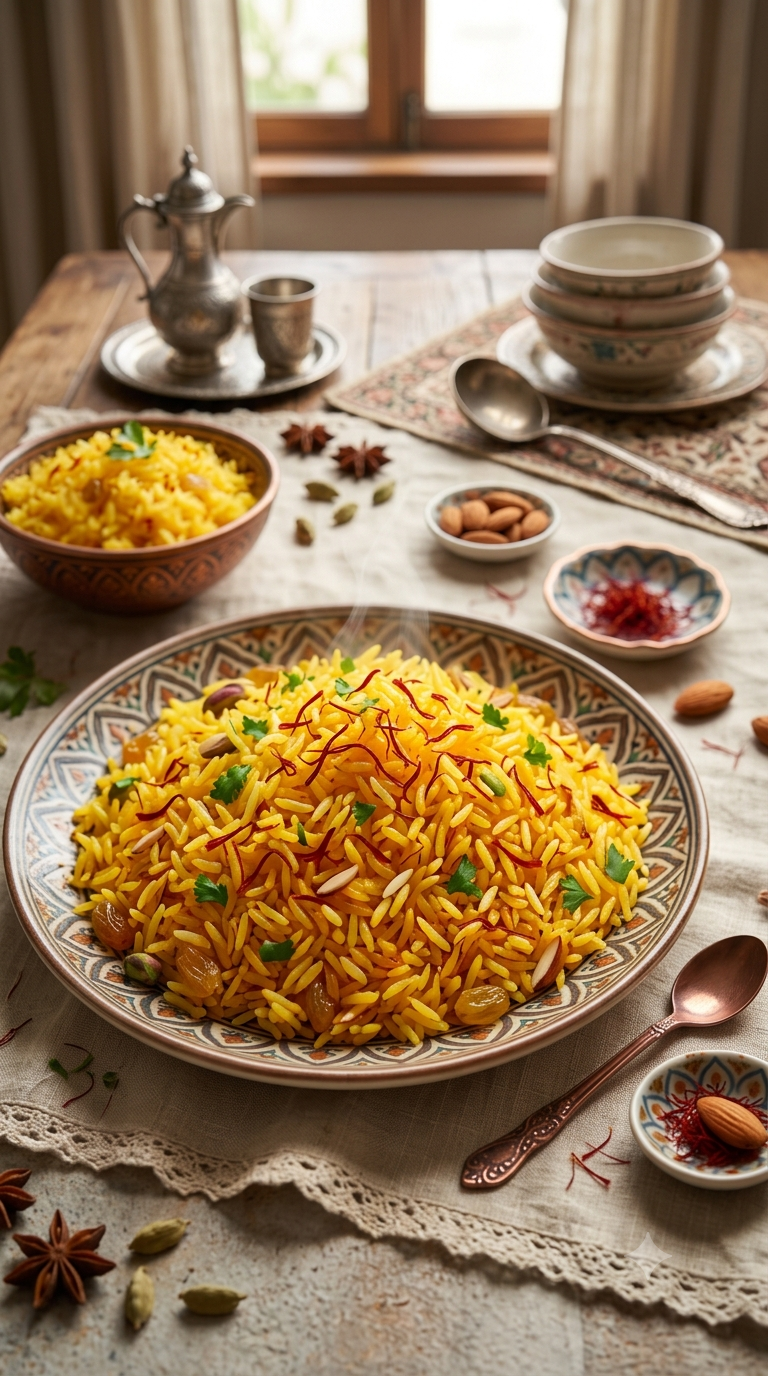 Royal Saffron Pilaf
