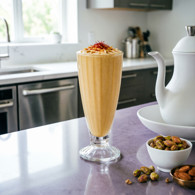 Tasty Saffron Smoothies