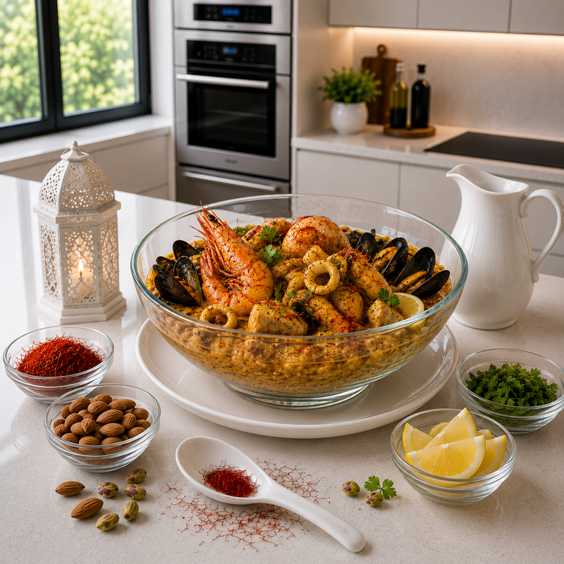 Imperial Saffron Seafood