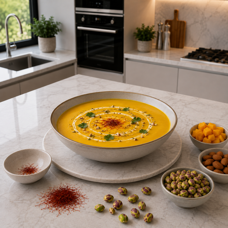 Delicious Saffron Soup