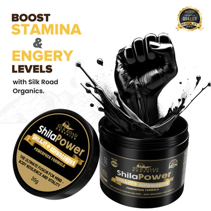 ShilaPower Himalayan Shilajit + Ashwagandha