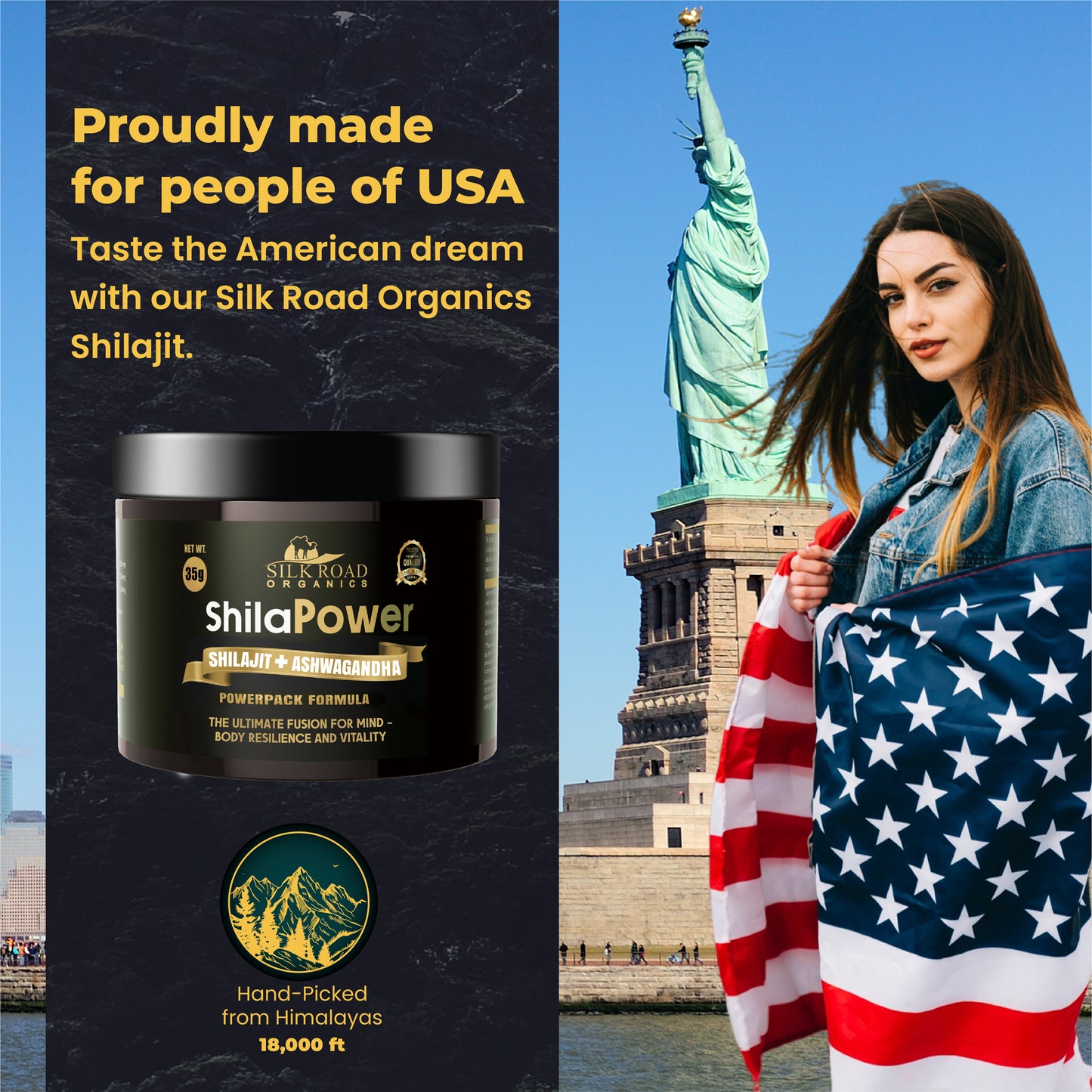 ShilaPower Himalayan Shilajit + Ashwagandha