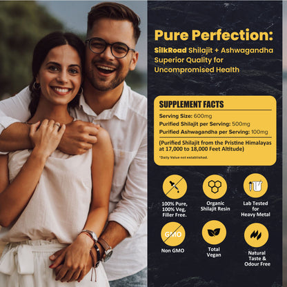 ShilaPower Himalayan Shilajit + Ashwagandha