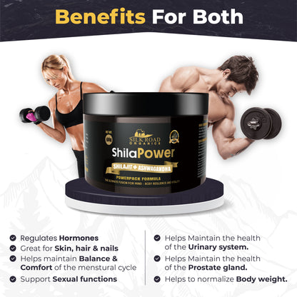 ShilaPower Himalayan Shilajit + Ashwagandha
