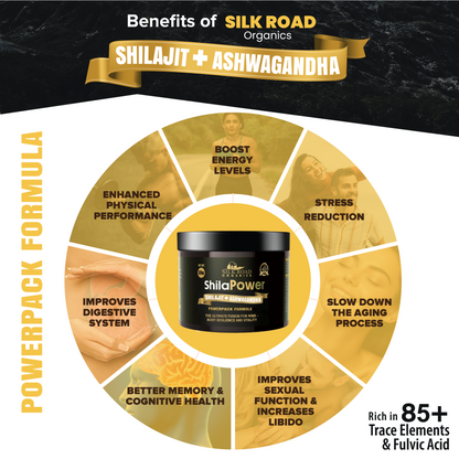 ShilaPower Himalayan Shilajit + Ashwagandha