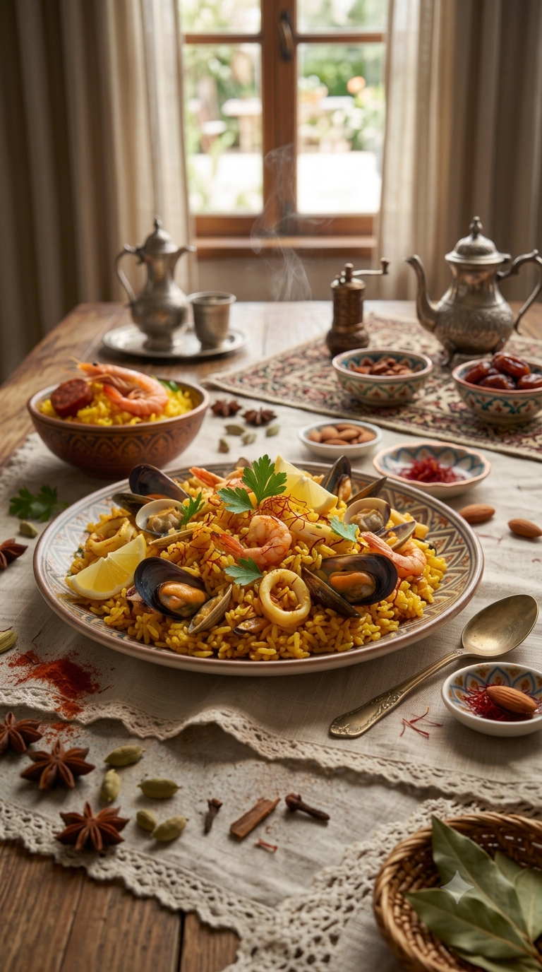 Curated Saffron Paella