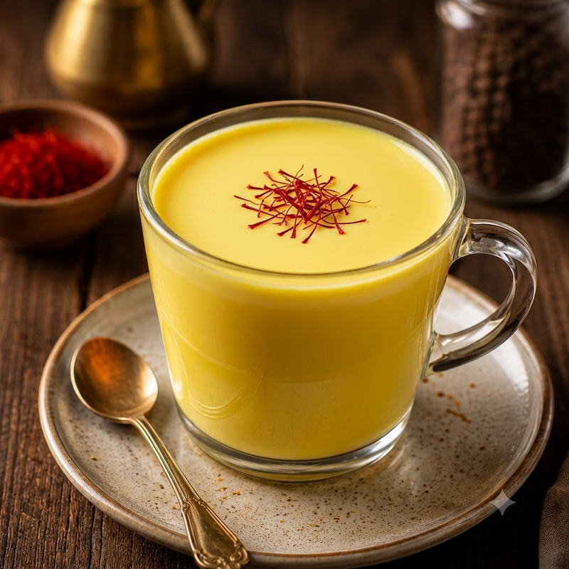 Pure Saffron Lattes