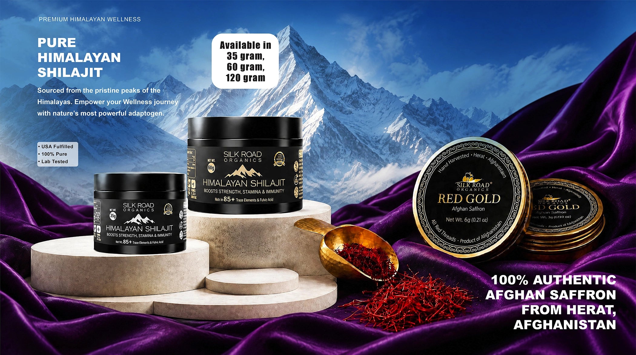 Silk Road Organics Hero